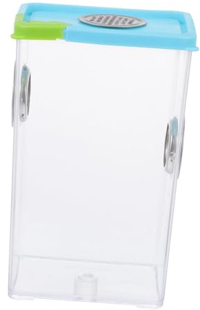 SHINEOFI Boîte Élevage pour Reptiles Boîte De Reproduction Transparente Support Alimentation pour Araignées Et Lézards