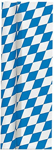 Duni Tischdeckenrolle mit Noppenprägung Bayernraute, 100 cm x 8 m