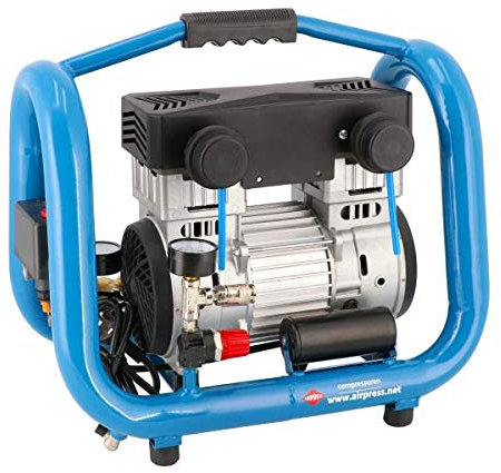 AIRPRESS Flüsterkompressor LMO 4-170 SILENT ölfrei 230V