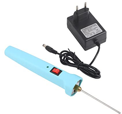 Elektrischer Styroporschneider für Styropor, Schneidemaschine für Polystyrol mit Stift, manuelles Gravurgerät 5 cm Schaum Cutter(mit Adapter)