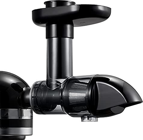 Masticating Juicer Attachment for KitchenAid All Models Stand Mixers, Slow Juicer Attachment for KitchenAid All Models Stand Mixers, Black(Machine/Mixer Not Included)
