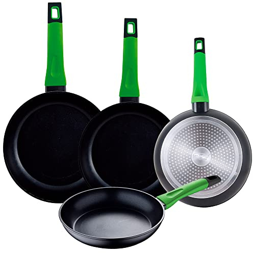 Set 4 Sartenes antiadherentes San Ignacio en aluminio forjado