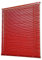 Sh000ad Rote Aluminium-Jalousie,Sonnen- & Sichtschutz Innen Verdunkelungs-Rollo Tür Fenster Rollo Jalousette Alu-Fensterjalousie Lamellen Metalll,Wand-und Deckenmontage,Breite x Höhe (90x130cm)