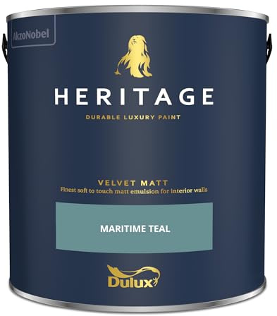 Dulux Heritage Paint (125ml Tester, Maritime Teal)