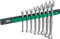 Wera 05020235001 9642 Magnetleiste 6003 Joker Imperial 1 Ringmaulschlüssel-Satz, 9-teilig