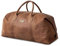 DRAKENSBERG Weekender 'David' - Mittelgroße Leder Reisetasche Herren und Damen im Vintage-Design, erweiterbar, 45L - Havanna-Braun, DR00306-M