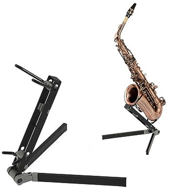 VICASKY Saxophonständer Zusätzliche Stifte für Saxophon Tragbar Faltbar und Verstellbar für Saxophonspieler
