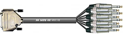 MUSIC STORE Multipaire studio/Eco 8 / 5m / D-Sub25 <> Jack sym - Câble multiconducteur analogique