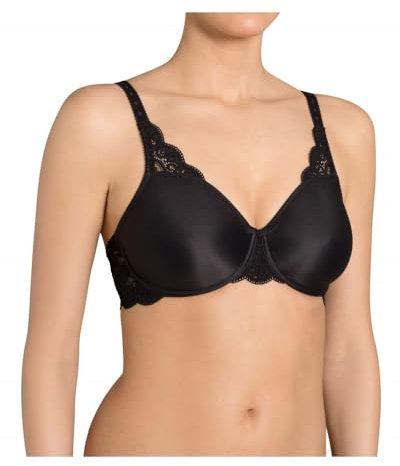 Triumph Womens Amourette 300 W01 Minimizer Bra, Black, 36D UK