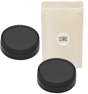 2x Copriobiettivo posteriore retro per obiettivi Nikon AI AIS F - Adaptout marca francese