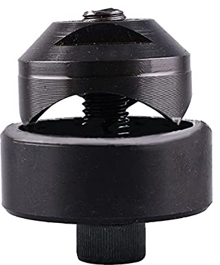SagaSave - Perforatore per lamiera da 21 mm (16-50 mm), con fresa esagonale interna in metallo, per Q.Max, piastre in acciaio, acciaio inossidabile