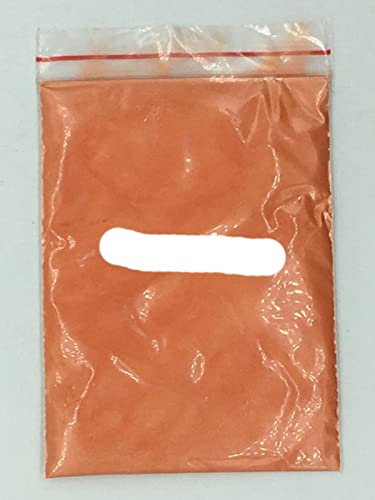 10gMica for DIY Decoration Paint Cosmetic Metal Pearl Soap Dye-Orange