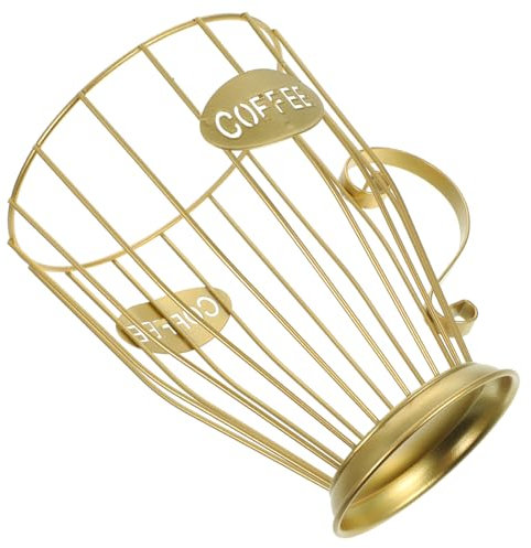 UPKOCH Porta Cialde caffè Cestino Espositore per Capsule caffè Porta Ferro da Stiro Organizer Portaoggetti Casa Ufficio Cucina Bar Salone Relax