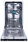 Gorenje GV583C10 Vollintegrierbarer Geschirrspüler, 45cm, 10 Maßgedecker, TotalDry automatische Türöffnung, ExtraHygiene, vollständiger Überlaufschutz, Spültemperatur bis 65°C