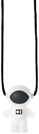 Kauspielzeug, Halskette, Beißring, natürliches Silikon, Halskette, Oral, Sensory Chew Toys, für Babys und Kinder, Halsbänder zum Kauen, Autismus, Molarwerkzeuge