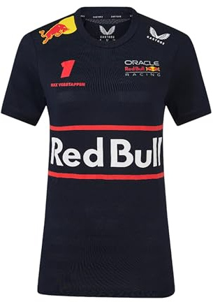 Redbull Racing Castore Women's T-Shirt Driver Navy