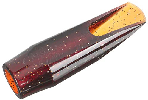 Kisangel Saxophon Altsaxophon Ersatzmundstück aus Kunststoff Professionelles Instrumentenzubehör Installieren für Musiker und Schüler