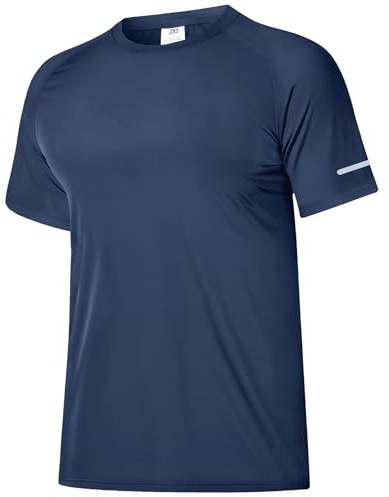 Boyzn 1 eller 3-pack herr utslagsväst, UPF 50+ solskydd kortärmad simning t-shirts, snabbtorkande vattensport utslag skydd UV simma toppar strand t-shirts för surfing vandring fiske, Kortärmad