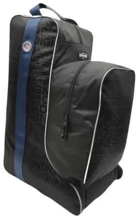 Sharplace Bolsa para Botas de Montar, Sombreros, Bolsa para Botas Altas de Tela Oxford con Asa de Transporte, Almacenamiento de Accesorios para Equipo Impermeable, Equipo de Montar Portátil