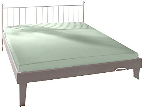 Estella Spannbettlaken Mako-Feinjersey Mint Größe 90x190 cm - 100x200 cm
