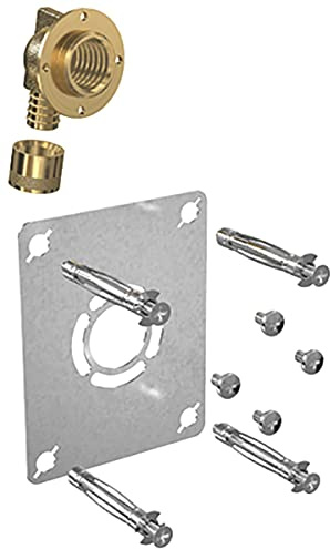 Watts - Raccord à glissement - Sortie de cloison ROBIFIX (WC/Lave-Main) PER Ø12 - raccord à Glissement Mâle 3/8 (12/17)