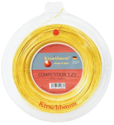 Kirschbaum Saitenrolle Competition, Gelb, 200m, 0105000211300010
