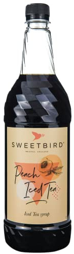 Sweetbird Peach Iced Tea Syrup (1 Litre) - Vegan Friendly