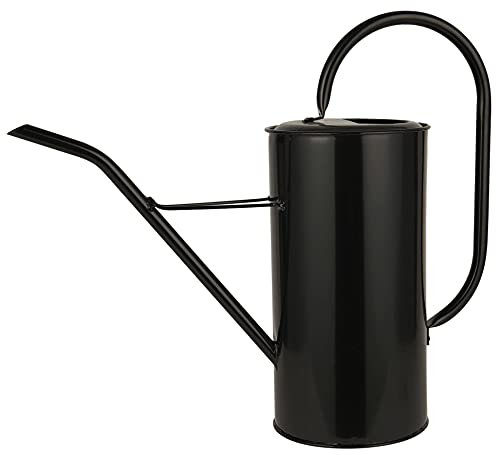 IB Laursen Nostalgie Blumengießkanne Gießkanne Wasserkanne 2,7 ltr. Kanne Edles Design Giesskanne Schwarz 4238-24