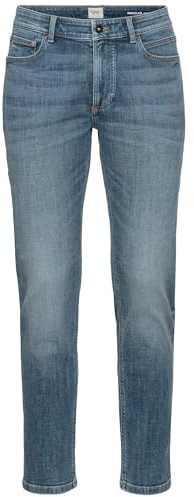 camel active Jean pour Homme - Coupe Droite - 5 Poches - Flexxactive®, Bleu, 42W / 30L