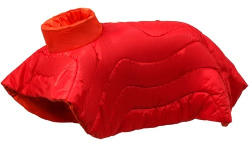 Ruffwear, Palisades Dog Sleep Poncho, Red Currant, Small
