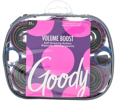 Goody Start Style Finish Self-Holding Hair Roller, Multi Pack, 31 Count