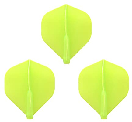 Cosmo Darts Fit Flight (Air) - Alette standard per freccette, confezione da 3 (verde chiaro)