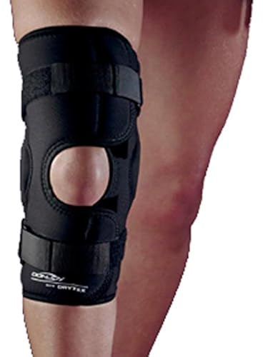 DonJoy Drytex Sport Hinged Knee Brace – Breathable, Adjustable Support for Ligament Injuries (Large)