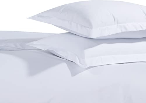 Sapphire Collection Egyptian Cotton 500 TC Hotel White Pair Of pillowcases 100% Egyptian Cotton (White, Pair of Oxford Style)