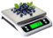 Báscula de Cocina Digital 40kg Balanza de Alimentos Multifuncional Función Tara Balanza de Alta Precisión en Acero Inoxidable Báscula Electrónica con Pantalla LCD Recuento PCS y 6 Unidades Blanco