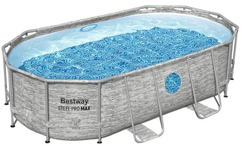 Bestway 56939-7 Piscina base fuori terra Steel Pro Max da 427x250x100 cm