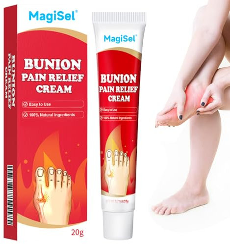 Crema Lenitiva per Le Articolazioni, Crema Antidolorifico, Crema per il Dolore Alle Articolazioni, 20g Crema per Alleviare Il Dolore del Piede, Crema per Alleviare Il Dolore Alluce Valgo