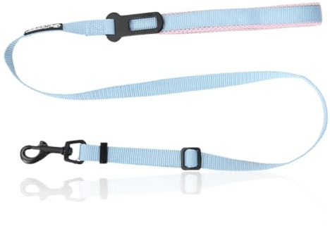 Cintura di sicurezza per auto cani 1 pezzo, blu cintura cani, adatta piccola e media taglia.