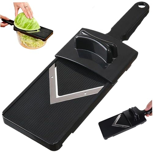 Utensili da Cucina, Tritatutto per Cavolo, Affettatrice per Cavolo con Lama in Acciaio Inossidabile, Affettatrice Leggera e Robusta con Impugnatura Comoda, Verdura Multiuso per la Casa, Verdura
