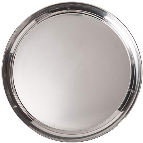 16 Inch Round Stainless Steel Serving Tray