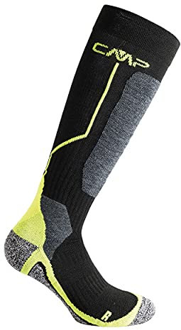 CMP - Kinder-Skisocken aus Wolle, Schwarz, 34/36