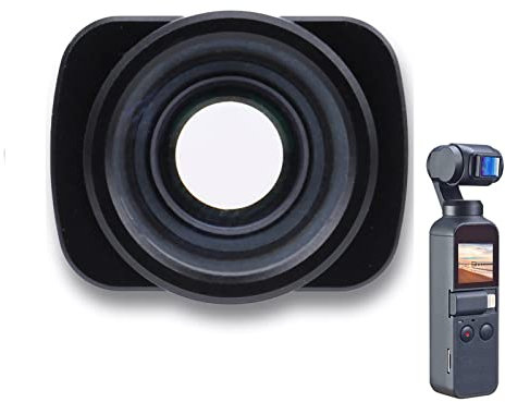 Lente Gran Angular Pro, cámara de Mano Lente Gran Angular Aleación de Aluminio Vidrio óptico Lente de cámara magnética sin distorsión para 2