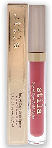 Stila Stay All Day Liquid Lippenstift, Pink, langlebig und schwerelos, mattes Finish, 18 g, 1 Stück
