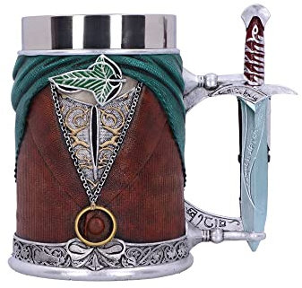 Nemesis Now Bierkrug, Herr der Ringe, Frodo, 15,5 cm, Braun, B5894V2, 15.5cm