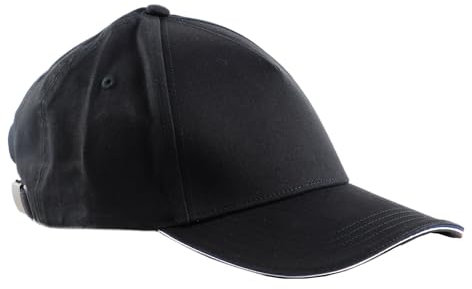 Tommy Hilfiger Herren Cap TH Elevated Corporate Basecap, Schwarz (Black), Einheitsgröße