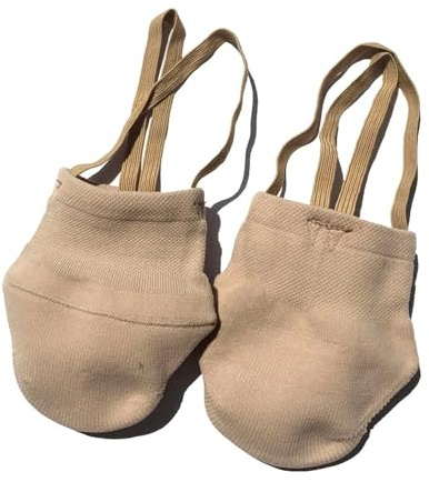 Zapatillas de ballet de media suela para niñas, zapatillas de ballet, zapatillas de danza, zapatillas de baile, medias puntas, zapatillas de gimnasia, ballet, danza, yoga, beige, Small