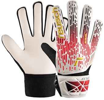 Reusch Attrakt Starter Solid Junior Torwarthandschuhe für Kinder für Verschiedene Spielfeldoberflächen