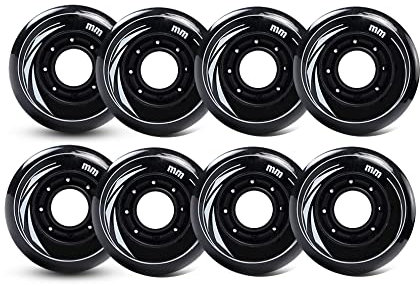 Skateboard-Räder, Inline-Rollschuh-Räder für den Innenbereich, verschleißfeste PU-Räder für oder Inline-Hockey, Ersatzräder für den Außenbereich