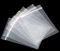 ezkart| 100x Strong Resealable Zip Lock Bags | Reusable Clear Plastic Bags | Ideal for Food Storage Jewellery Medicine (100, 3.5 x 4.5 Inch)