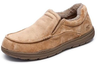 Skechers Men's Expected X Slipper, Tan, 9 UK